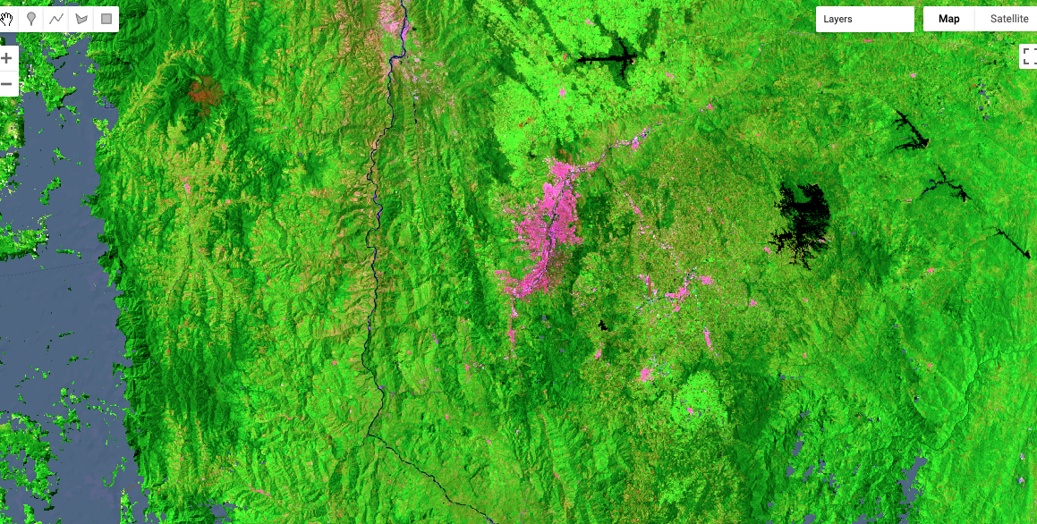 Image of landsat composite